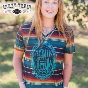 Crazy Train Strait Outta The South Top